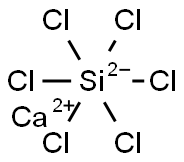 calcium hexachlorosilicate(2-)  Structure