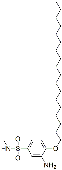 97158-35-5 3-amino-N-methyl-4-(octadecyloxy)benzenesulphonamide