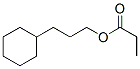 cyclohexylpropyl propionate Struktur