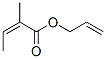 allyl 2-methylisocrotonate,97158-39-9,结构式