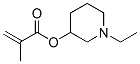 1-ethyl-3-piperidinyl methacrylate 结构式