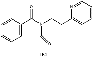 N-(2-(2-Pyridyl)ethyl)-phthalimide hydrochloride Structure