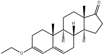 3-乙氧基-雄甾-3,5-二烯-17-酮, 972-46-3, 结构式