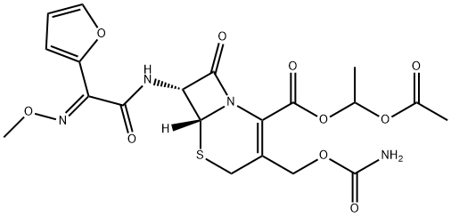 (E)-CefuroxiMe Axetil  DISCONTINUED Struktur