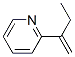 2-(1-methylenepropyl)pyridine Struktur