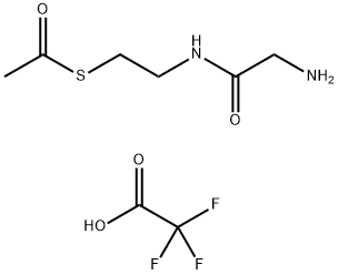 S-acetyl-N-glycylcysteamine Structure