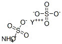 ammonium yttrium(3+) disulphate,97375-22-9,结构式