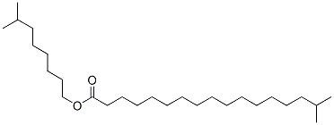 isononyl isooctadecanoate Struktur
