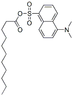 (5-dimethylaminonaphthalen-1-yl)sulfonyl undecanoate,97387-14-9,结构式