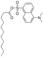 (5-dimethylaminonaphthalen-1-yl)sulfonyl undecanoate Structure