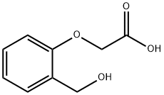 2-(2-(羟甲基)苯氧基)乙酸,97388-49-3,结构式