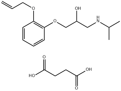 Oxprenololsuccinate Struktur