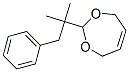 2-(1,1-ジメチル-2-フェニルエチル)-4,7-ジヒドロ-1,3-ジオキセピン 化学構造式