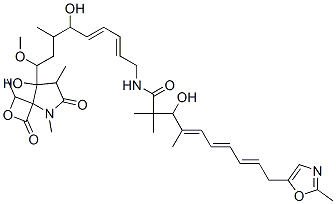 苦洛霉素 B, 97412-77-6, 结构式