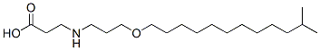 N-[3-(isotridecyloxy)propyl]-beta-alanine  Structure