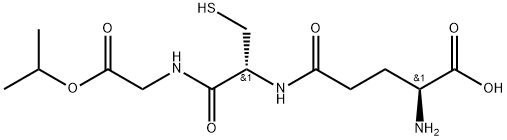 glutathione monoisopropyl ester Structure