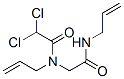 2,2-dichloro-N-prop-2-enyl-N-(prop-2-enylcarbamoylmethyl)acetamide Structure