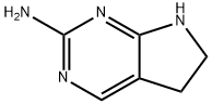1H-Pyrrolo[2,3-d]pyrimidin-2-amine, 5,6-dihydro- (9CI) Structure