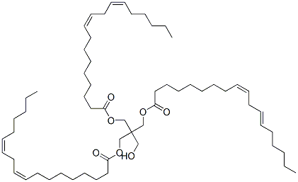 (Z)-2-(hydroxymethyl)-2-[[(1-oxooctadeca-9,12-dienyl)oxy]methyl]propane-1,3-diyl bis[(9Z,12Z)-octadeca-9,12-dienoate] Structure