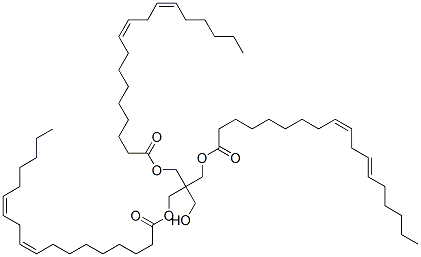 (Z)-2-(hydroxymethyl)-2-[[(1-oxooctadeca-9,12-dienyl)oxy]methyl]propane-1,3-diyl bis[(9Z,12Z)-octadeca-9,12-dienoate],97488-55-6,结构式