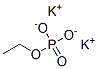 Phosphoric acid, ethyl ester, potassium salt Structure
