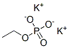 Phosphoric acid, ethyl ester, potassium salt 结构式