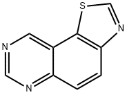 Thiazolo[5,4-f]quinazoline (9CI) 化学構造式