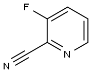 2-Cyano-3-fluoropyridine Struktur