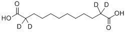 1,12-DODECANEDIOIC-2,2,11,11-D4 ACID,97543-02-7,结构式