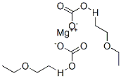 ビス[[(2-エトキシエトキシ)カルボニル]オキシ]マグネシウム 化学構造式