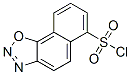 naphth[2,1-d][1,2,3]oxadiazole-6-sulphonyl chloride 结构式