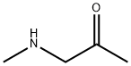 1-(メチルアミノ)アセトン 化学構造式