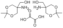 5-AMINO-2,2-DIMETHYL-1,3-DIOXANE-5-METHANOL OXALATE (2:1), 97583-52-3, 结构式