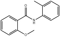 2-Methoxy-N-(2-Methylphenyl)benzaMide, 97% Struktur