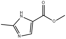 甲基 2-甲基-1H-咪唑-4-甲酸基酯, 97602-72-7, 结构式