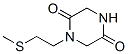 2,5-Piperazinedione,3-[2-(methylthio)ethyl]-(9CI) Struktur