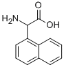 AMINO-NAPHTHALEN-1-YL-ACETIC ACID 化学構造式