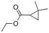 Cyclopropanecarboxylic acid, 2,2-dimethyl-, ethyl ester, (+)- (9CI) Structure