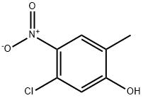5-Chloro-2-methyl-4-nitrophenol 结构式