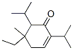 5-ethyl-2,6-bis(isopropyl)-5-methylcyclohex-2-en-1-one,97659-28-4,结构式