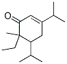 6-ethyl-3,5-bis(isopropyl)-6-methylcyclohexen-1-one,97659-29-5,结构式