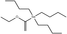 TRIBUTYL(1-ETHOXYVINYL)TIN Struktur