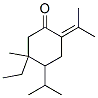 5-ethyl-4-(isopropyl)-2-(isopropylidene)-5-methylcyclohexan-1-one 结构式