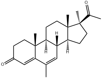 美屈孕酮 结构式