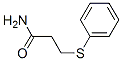 3-(PHENYLTHIO)PROPIONAMIDE Structure