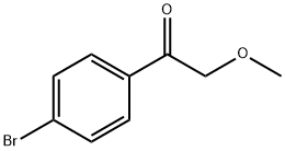 1-(4-溴苯基)-2-甲氧基乙酮,97728-73-9,结构式