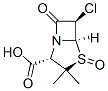 6-chloropenicillanic acid S-sulfoxide 化学構造式