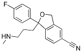 RAC DESMETHYL CITALOPRAM HYDROCHLORIDE 化学構造式