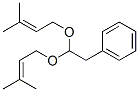 [2,2-bis[(3-methyl-2-butenyl)oxy]ethyl]benzene Struktur