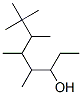 4,5,6,7,7-pentamethyloctan-3-ol  Struktur